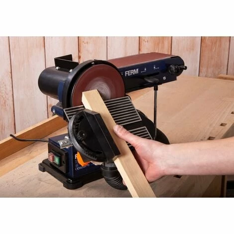 FERM BGM1022 Ponceuse à Bande Stationnaire 350W 4 FERM BGM1022 Ponceuse à Bande Stationnaire 350W – Image 2
