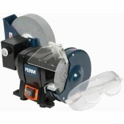 FERM BGM1021 Touret à Meuler Sec & Eau 250W