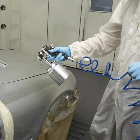 FERM ATM1040 Pistolet à Peinture Avec Récipient 3 FERM ATM1040 Pistolet à Peinture Avec Récipient