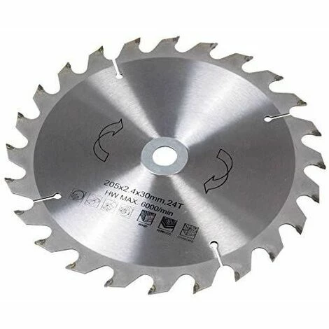 FERM MSA1024 Lame De Scie 210x30/16/18 24 Dents TCT 3 FERM MSA1024 Lame De Scie 210x30/16/18 24 Dents TCT