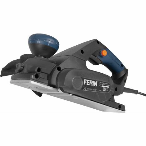 FERM PPM1010 Rabot électrique 650W - Réglage De La Profondeur - Incl. Guide Parallèle Et Sac à Poussière 3 FERM PPM1010 Rabot électrique 650W - Réglage De La Profondeur - Incl. Guide Parallèle Et Sac à Poussière