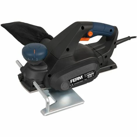 FERM PPM1010 Rabot électrique 650W - Réglage De La Profondeur - Incl. Guide Parallèle Et Sac à Poussière 6 FERM PPM1010 Rabot électrique 650W - Réglage De La Profondeur - Incl. Guide Parallèle Et Sac à Poussière – Image 4