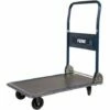 FERM TTM1027 Chariot à Plateforme Max. 150Kg - Pliable - Surface En Caoutchouc - Bords En Caoutchouc -Eurosanit Soldes 16490711 1