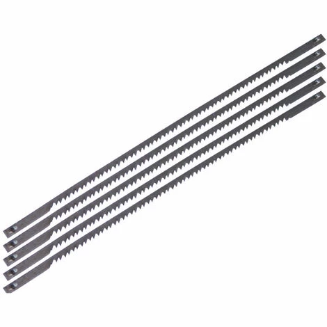 FERM SSA1001 Lame De Scie 15TPI (5 Pcs) - Pour Bois - Pour Scie à Chantourner 4 FERM SSA1001 Lame De Scie 15TPI (5 Pcs) - Pour Bois - Pour Scie à Chantourner – Image 2