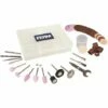 FERM CTA1008 Set D'accessoires Pour Outil Rotatif Multifonctions 40 Pièces