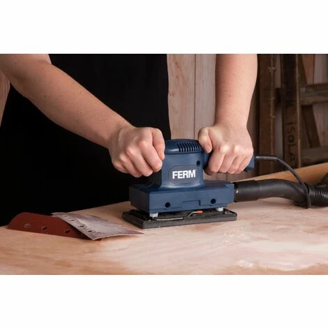 FERM PSM1027 Ponceuse Vibrante 135W 4 FERM PSM1027 Ponceuse Vibrante 135W – Image 2