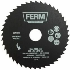 FERM CSA1048 Lame De Scie Circulaire De Précision