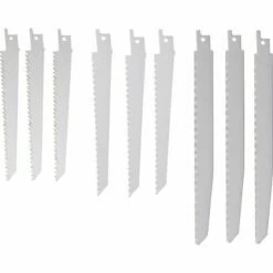 Ferm RSA1001 Set Lames De Scie Sabre, 9 Pcs 1 Set W851201