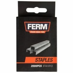 FERM ETA1013 Agrafes 10mm, Forme U, 2000 Pièces 9 FERM ETA1013 Agrafes 10mm, Forme U, 2000 Pièces -Eurosanit Soldes 20171563 4