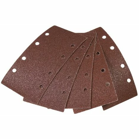 FERM Papier Abrasif (5 Pcs) G60 G80 G120 - Pour Ponceuse Vibrante 3 FERM Papier Abrasif (5 Pcs) G60 G80 G120 - Pour Ponceuse Vibrante