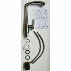 Mitigeur D'évier Haut NATAM By Eurosanit Chromé 11 Mitigeur D'évier Haut NATAM By Eurosanit Chromé -Eurosanit Soldes 20346875 5