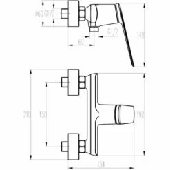 Mitigeur De Douche NAZKA By Eurosanit -Eurosanit Soldes 23775292 2