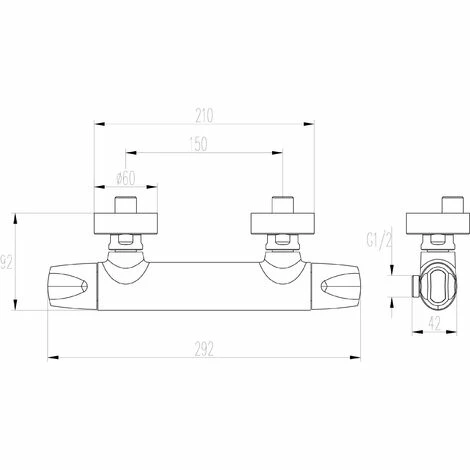 Mélangeur De Douche CALERA By Eurosanit 5 Mélangeur De Douche CALERA By Eurosanit – Image 3