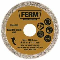 FERM CSA1033 Lame De Scie G50 - Pour Scie Circulaire De Précision