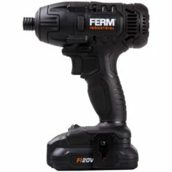 FERM CDM1142P Clé à Choc Sans Fil 20V - 2 Batteries 2.0Ah Li-Ion -Eurosanit Soldes 28881032 3