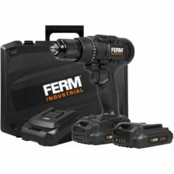 FERM CDM1141P Perceuse Combi Sans Fil 20V - 2 Batteries 2.0Ah