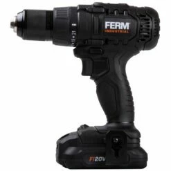 FERM CDM1141P Perceuse Combi Sans Fil 20V - 2 Batteries 2.0Ah -Eurosanit Soldes 28881047 3