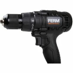 FERM CDM1141P Perceuse Combi Sans Fil 20V - 2 Batteries 2.0Ah -Eurosanit Soldes 28881047 4