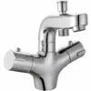 Mitigeur De Bain-douche Thermostatique Monotrou Chromé CALI By Eurosanit -Eurosanit Soldes 29405657 1