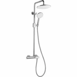 Colonne De Douche Mitigeur Thermostatique Switchea By Eurosanit Chromée