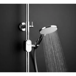 Colonne De Douche Mitigeur Thermostatique Switchea By Eurosanit Chromée -Eurosanit Soldes 35177167 3