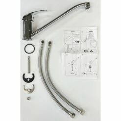 EUROSANIT Mitigeur D'évier Bas Siesta Chromé -Eurosanit Soldes 4681351 4