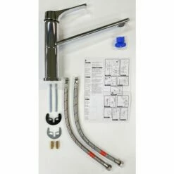 EUROSANIT Mitigeur D'évier Orfea Chromé -Eurosanit Soldes 4681386 4