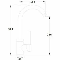EUROSANIT Mitigeur D'évier Haut Cordoba Chromé 8 EUROSANIT Mitigeur D'évier Haut Cordoba Chromé -Eurosanit Soldes 4681398 3