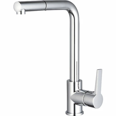 EUROSANIT Mitigeur D'évier Haut à Douchette Gange Chromé 3 EUROSANIT Mitigeur D'évier Haut à Douchette Gange Chromé