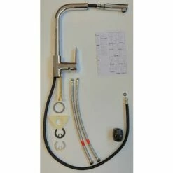 EUROSANIT Mitigeur D'évier Haut à Douchette Gange Chromé 8 EUROSANIT Mitigeur D'évier Haut à Douchette Gange Chromé -Eurosanit Soldes 4681400 3