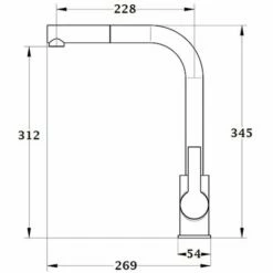 EUROSANIT Mitigeur D'évier Haut à Douchette Gange Chromé 9 EUROSANIT Mitigeur D'évier Haut à Douchette Gange Chromé -Eurosanit Soldes 4681400 4