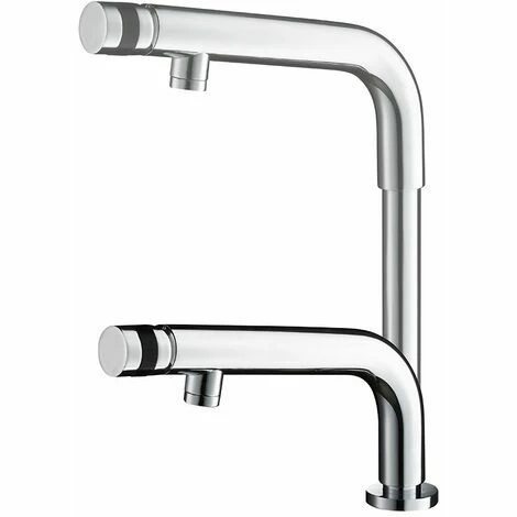 EUROSANIT Mitigeur D'évier Haut Encastrable Salta Chromé 4 EUROSANIT Mitigeur D'évier Haut Encastrable Salta Chromé – Image 2