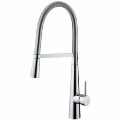 EUROSANIT Mitigeur D'évier Haut à Douchette Dipper Chromé