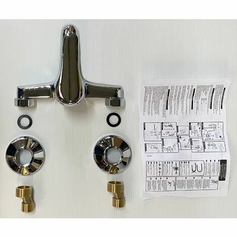 EUROSANIT Mitigeur De Bain-douche Pola Chromé 5 EUROSANIT Mitigeur De Bain-douche Pola Chromé – Image 3