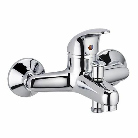 EUROSANIT Mitigeur De Bain-douche NF Kea Chromé 3 EUROSANIT Mitigeur De Bain-douche NF Kea Chromé