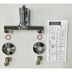 EUROSANIT Mitigeur De Douche NF Alto Chromé 7 EUROSANIT Mitigeur De Douche NF Alto Chromé -Eurosanit Soldes 4681436 3