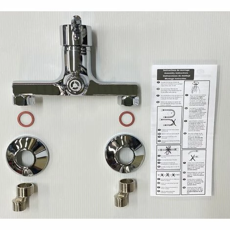 EUROSANIT Mitigeur De Douche NF Alto Chromé 5 EUROSANIT Mitigeur De Douche NF Alto Chromé – Image 3