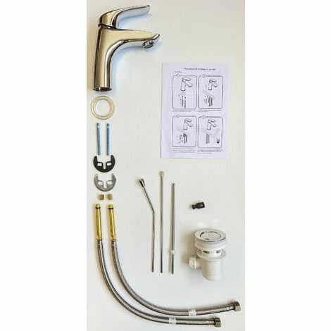 EUROSANIT Mitigeur De Lavabo NF Venado Chromé 4 EUROSANIT Mitigeur De Lavabo NF Venado Chromé – Image 2