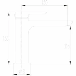 EUROSANIT Mitigeur De Lavabo Azul Chromé -Eurosanit Soldes 4681461 4