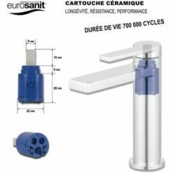 EUROSANIT Mitigeur De Lavabo Obera Chromé 9 EUROSANIT Mitigeur De Lavabo Obera Chromé -Eurosanit Soldes 4681462 3
