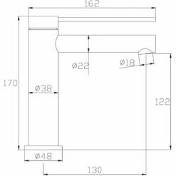 EUROSANIT Mitigeur De Lavabo Mendoza Chromé -Eurosanit Soldes 4681464 4