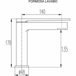 EUROSANIT Mitigeur De Lavabo Formosa Chromé 11 EUROSANIT Mitigeur De Lavabo Formosa Chromé -Eurosanit Soldes 4681465 5