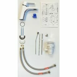 Mitigeur De Lavabo IMPACT By Eurosanit Chromé/blanc 8 Mitigeur De Lavabo IMPACT By Eurosanit Chromé/blanc -Eurosanit Soldes 4681470 3