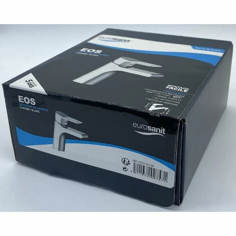 Mitigeur De Lavabo IMPACT By Eurosanit Chromé/blanc 6 Mitigeur De Lavabo IMPACT By Eurosanit Chromé/blanc – Image 4