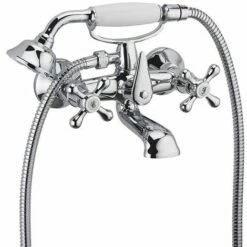 EUROSANIT Mélangeur De Bain-douche Fedleen Chromé