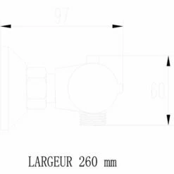 EUROSANIT Mitigeur Thermostatique De Douche Protherm Chromé -Eurosanit Soldes 4681497 3