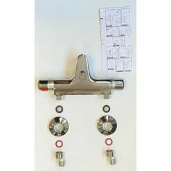 EUROSANIT Mitigeur Thermostatique De Bain-douche NF Neotherm Chromé -Eurosanit Soldes 4681500 3