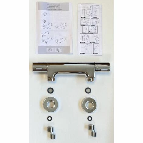 EUROSANIT Mitigeur Thermostatique De Douche NF Lineatherm Chromé 6 EUROSANIT Mitigeur Thermostatique De Douche NF Lineatherm Chromé – Image 4
