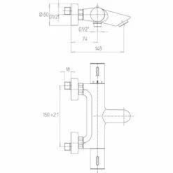 EUROSANIT Mitigeur Thermostatique De Bain-douche NF Lineatherm Chromé 9 EUROSANIT Mitigeur Thermostatique De Bain-douche NF Lineatherm Chromé -Eurosanit Soldes 4681506 4