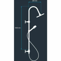 Colonne De Douche Mitigeur Mécanique / Kara By Eurosanit -Eurosanit Soldes 4681508 5